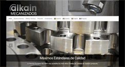 Desktop Screenshot of mecanizadosalkain.com